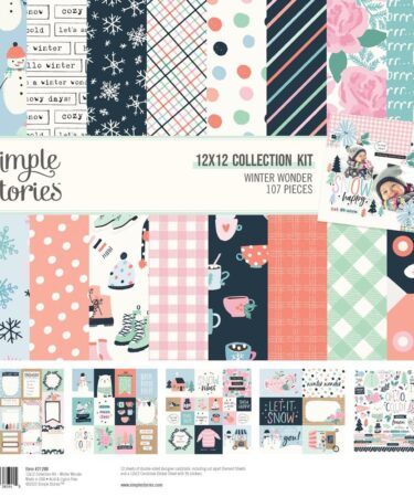 SIMPLE STORIES - Collezione Winter Wonder  - Collection Kit