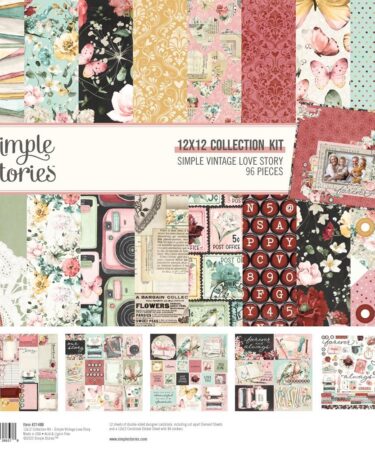 SIMPLE STORIES - Simple Vintage Love Story -  Collection Kit