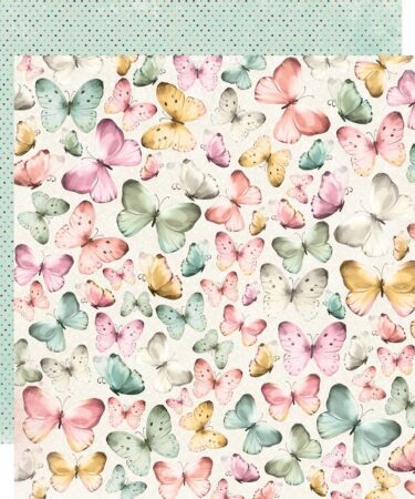 SIMPLE STORIES - SIMPLE STORIES - Simple Vintage Love Story - Carta patterned -Ever After