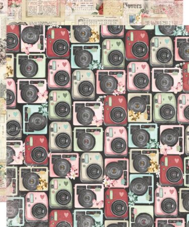 SIMPLE STORIES - SIMPLE STORIES - Simple Vintage Love Story - Carta patterned -Unforgettable