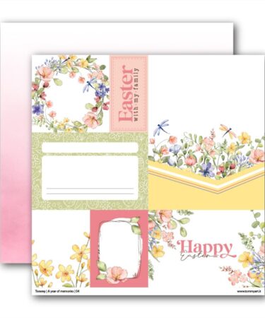 Tommy Art -  Tommy double face paper – A year of memories N.4