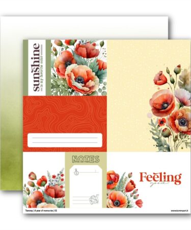 Tommy Art -Tommy double face paper – A year of memories N.5