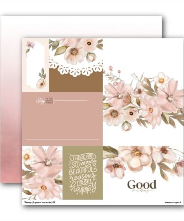 Tommy Art -  Tommy double face paper – A year of memories N.8