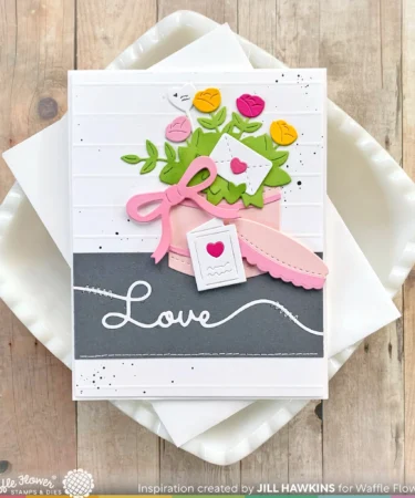 Alternative view of WAFFLE FLOWER - Script Love Word Die