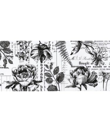 Alternative view of Idea-ology Tim Holtz Collage Paper Botanical (6yards)