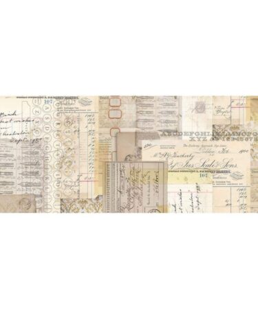 Alternative view of Idea-ology Tim Holtz Collage Paper Typography (6yards)
