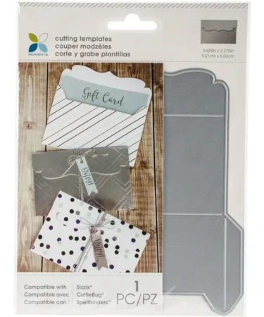 Momenta Cut & Emboss Die Fancy Gift Card Envelope