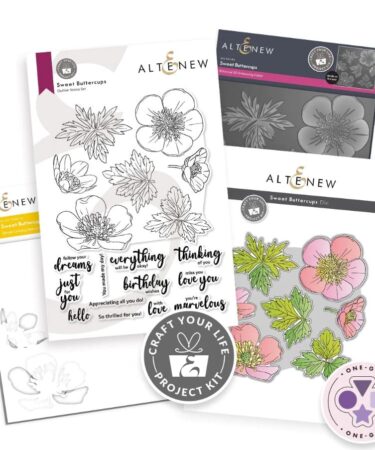ALTE NEW- Craft Your Life Project Kit: Sweet Buttercups