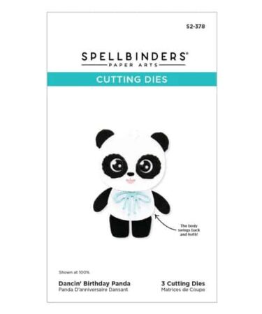 SPELLBINDERS - Dancin' Birthday Panda Etched Dies