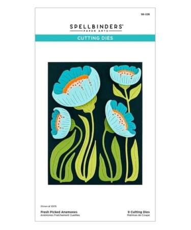 SPELLBINDERS - Fresh Picked Anemones Etched Dies
