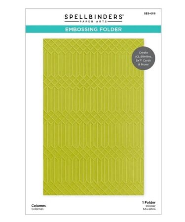 SPELLBINDERS - Columns Embossing Folder