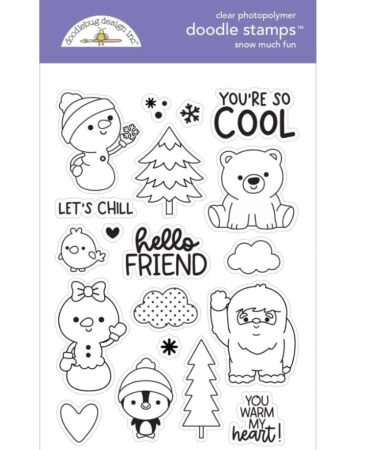 DOODLEBUG - Collezione Snow Much Fun  - doodle stamps