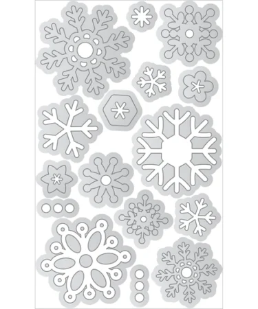 Alternative view of DOODLEBUG - Collezione Snow Much Fun  - frosty flurry doodle cuts