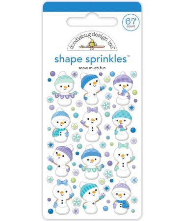 DOODLEBUG - Collezione Snow Much Fun  - shape sprinkles