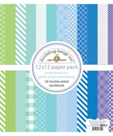DOODLEBUG - Collezione Snow Much Fun  - petite prints assortment pack