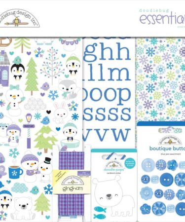 DOODLEBUG - Collezione Snow Much Fun  - essentials kit
