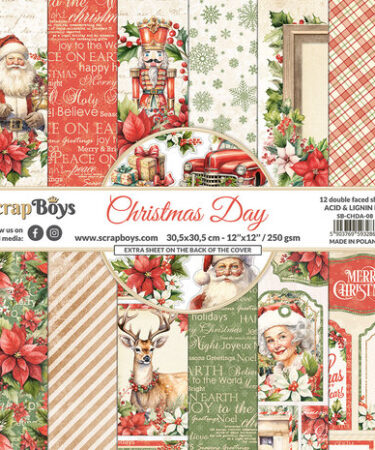 ScrapBoys - Christmas Day 12x12 Inch Paper Pack