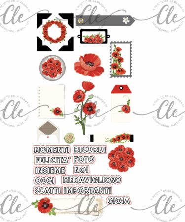 Alternative view of IL NEGOZIO DELLA MAMMA DI CLE - GLI ABBELLIMENTI DELLA CLE – MY 12 TALES OF 2024 - FEBBRAIO - CHIPBOARDS