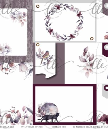 IL NEGOZIO DELLA MAMMA DI CLE - LE CARTE DELLA CLE - MY 12 TALES OF 2024 - GENNAIO NUM. 400