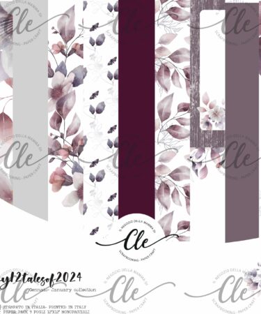 IL NEGOZIO DELLA MAMMA DI CLE - LE CARTE DELLA CLE - MY 12 TALES OF 2024 - GENNAIO - PAPER PACK