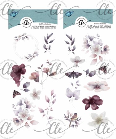 IL NEGOZIO DELLA MAMMA DI CLE - MY 12 TALES OF 2024 - GENNAIO - PUFFY STICKERS