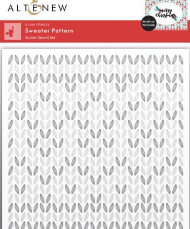 ALTE NEW- Sweater Pattern Builder Stencil Set (2 in 1)