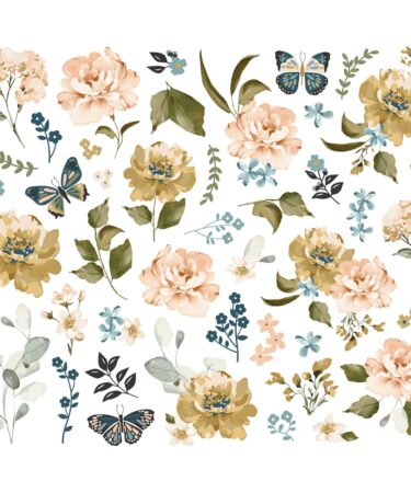 Alternative view of SIMPLE STORIES - Collezione REMEMBER - FLORAL BITS & PIECES