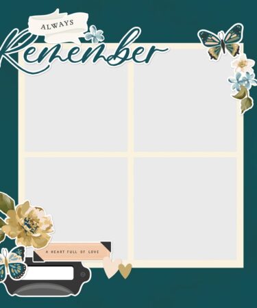 Alternative view of SIMPLE STORIES - Collezione REMEMBER - SIMPLE PAGES PAGE PIECES