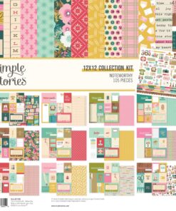 SIMPLE STORIES - Collezione  NOTEWORTHY - COLLECTION KIT