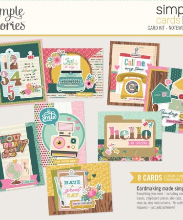 SIMPLE STORIES - Collezione  NOTEWORTHY - SIMPLE CARDS CARD KIT