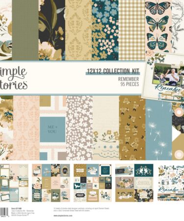 SIMPLE STORIES - Collezione REMEMBER - COLLECTION KIT