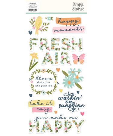 Alternative view of SIMPLE STORIES - Collezione FRESH AIR - FOAM STICKERS