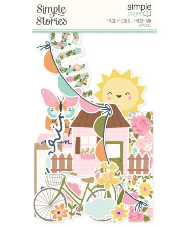 SIMPLE STORIES - Collezione FRESH AIR - SIMPLE PAGES PAGE PIECES