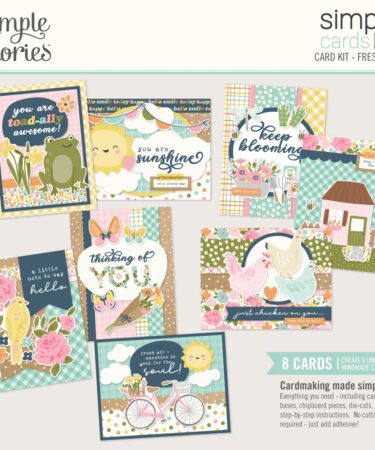 SIMPLE STORIES - Collezione FRESH AIR - SIMPLE CARDS CARD KIT