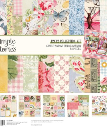 SIMPLE STORIES - Collezione SIMPLE VINTAGE SPRING GARDEN - COLLECTION KIT
