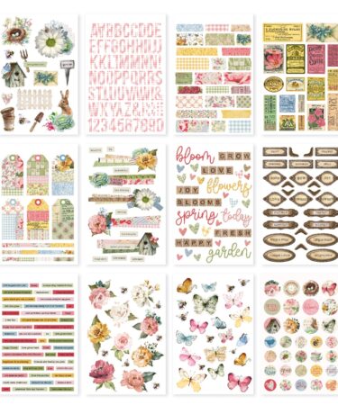Alternative view of SIMPLE STORIES - Collezione SIMPLE VINTAGE SPRING GARDEN - STICKER BOOK