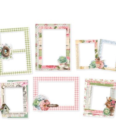 Alternative view of SIMPLE STORIES -Collezione  SIMPLE VINTAGE SPRING GARDEN -  CHIPBOARD FRAMES