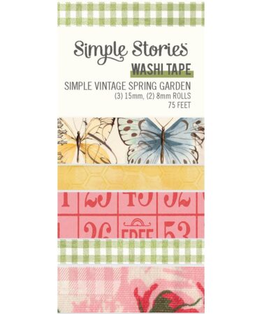 SIMPLE STORIES - Collezione SIMPLE VINTAGE SPRING GARDEN -  WASHI TAPE