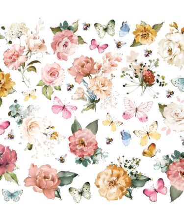 Alternative view of SIMPLE STORIES - Collezione SIMPLE VINTAGE SPRING GARDEN - FLORAL BITS & PIECES