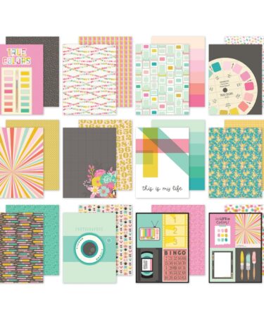 Alternative view of SIMPLE STORIES - Collezione TRUE COLORS - 6X8 PAD