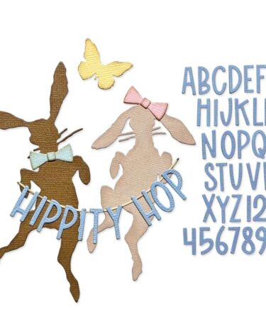 Sizzix Thinlits Die by Tim Holtz Vault Hippity Hop (8pcs)