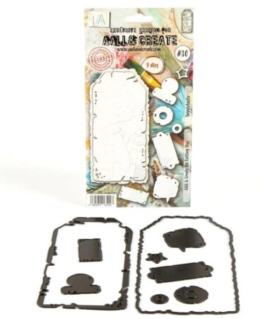 AALL & CREATE - Die-Cutting Die - Frayed Frames  - #30
