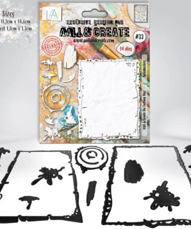 AALL & CREATE - Die-Cutting Die - Frayed Frames  - #33