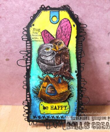 Alternative view of AALL & CREATE - Die-Cutting Die - Frayed Frames  - #29