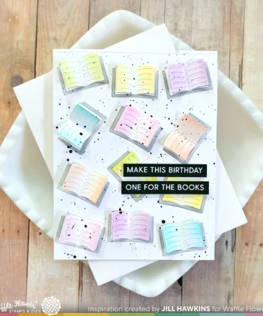 Alternative view of WAFFLE FLOWER -Pop-up Books Panel Die