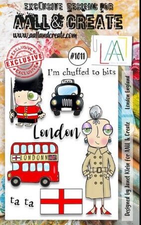 AALL & CREATE - Stamp Set A6 London England