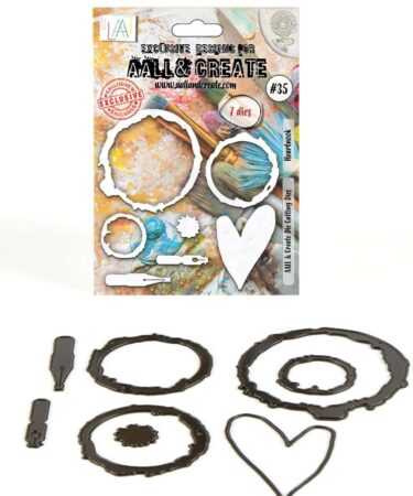 AALL & CREATE - #35 - Die-Cutting Die Set - Heartnook