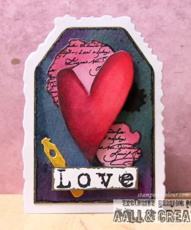 Alternative view of AALL & CREATE - #35 - Die-Cutting Die Set - Heartnook