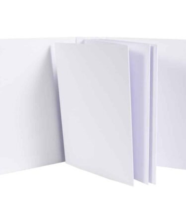 Alternative view of 49 And Market Foundations 2" Portrait Album 8.5"X6.5" - White