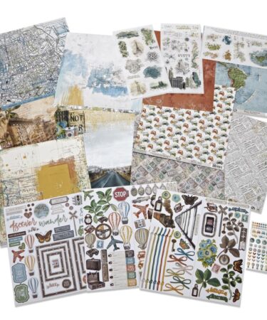 Alternative view of 49 And Market - Collezione Wherever- Collection Bundle With Custom Chipboard